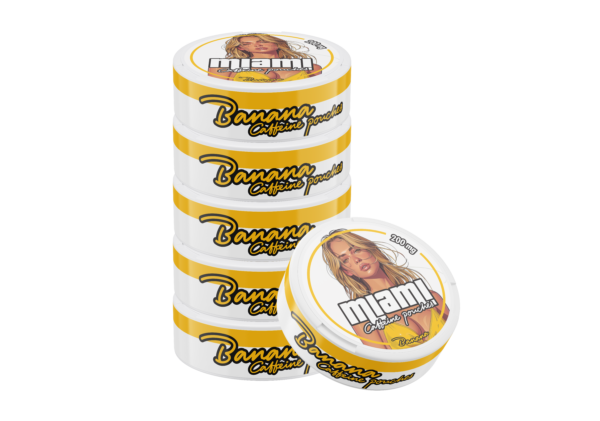 Miami Banana Caffeine 200mg x10